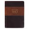 KJV Study Bible Faux Leather, Two-tone Brown