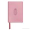 Lsb, Handy Size, Inside Column Reference, Paste-Down Pink Faux Leather Hope Blooms, Red Letter