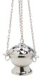 Nickel Plated Thurible H 11 cm