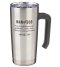 Man of God Stainless Steel Travel Mug with Handle - 1 Timothy 6:11