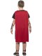 Roman Soldier Costume, Black with Tunic, Attached Cape, Arm & Leg Cuffs Medium (Age 7-9)