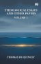 Theological Essays And Other Papers: Vol. I