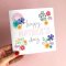 Happy Mother's Day (Floral) Greeting Card & Envelope