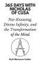 365 Days with Nicholas of Cusa: Not-Knowing, Divine Infinity, and the Transformation of the Mind