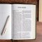 NASB Giant Print Reference Bible, Olive Leathertouch