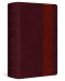 ESV Giant Print Personal Size Bible, Red Letter (TruTone, Mahogany, Trellis Design)