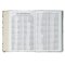 Lichen Gray Floral Faux Leather Hardcover King James Version Bible - Psalm 23:3
