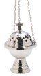Nickel Plated Thurible H 19 cm
