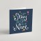 He Counts The Stars New Baby Card & Envelope