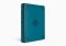 ESV Large Print Personal Size Bible, Red Letter (TruTone, Deep Teal, Ornament Design)