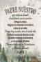 Spanish Plaque-Our Father (Padre Nuestro) (4 x 6)
