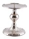 Nickel Plated Candle Holder H 8 cm D 9 cm
