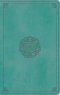 ESV Large Print Value Thinline Bible (TruTone, Turquoise, Emblem Design)