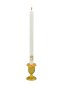 28cm Charity Advent Candle: White with Gold Stable Design - Single (Supports Leprosy Mission)