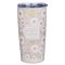 Tumbler SS Pink Floral The Lord Bless You and Keep You Num. 6:24