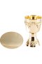 Gold Plated Chalice H 17 cm