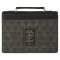 Bible Cover Fashion Tone-tone Charcoal and Black I Know the Plans Jer. 29:11