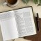 CSB Thinline Bible, Anglicised Edition, Olive Leathertouch