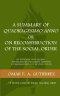 A Summary of Quadragesimo Anno or On Reconstruction of the Social Order: An Introduction to and Paragraph-by-Paragraph Summary of Quadragesimo Anno by