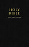 KJV Popular Bible, Black, Imitation Leather, Gift and Award, Presentation Page, Maps, Economy, Pew