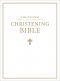 KJV Christening Bible: White, Imitation Leather