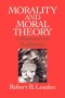 Morality and Moral Theory