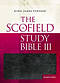 KJV Scofield Study Bible III: Black/burgundy, Bonded Leather Basketweave 