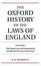 The Oxford History of the Laws of England