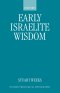 Early Israelite Wisdom