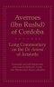 Long Commentary On The De Anima Of Aristotle