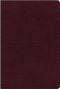 NIV, Thinline Reference Bible (Deep Study at a Portable Size), Bonded Leather, Burgundy, Red Letter, Thumb Indexed, Comfort Print