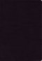 NASB, Thinline Bible, Giant Print, Bonded Leather, Black, Red Letter, 1995 Text, Comfort Print