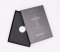 NIV, Reference Bible, Deluxe Single-Column, Premium Goatskin Leather, Black, Premier Collection, Black Letter, Art Gilded Edges, Comfort Print