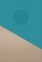 NIV, Personal Size Bible, Large Print, Leathersoft, Teal/Gold, Red Letter, Comfort Print