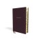 KJV, Thompson Chain-Reference Bible, Handy Size, Leathersoft, Burgundy, Red Letter, Thumb Indexed, Comfort Print
