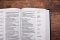 NIV Side-Column Reference Bible (Deep Study at a Portable Size), Personal Size, Leathersoft, Black, Comfort Print