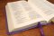 NRSVue, Holy Bible, Personal Size, Leathersoft, Purple, Comfort Print