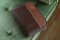 Extra Large Rugged Cross Two Tone Brown Bible Cover, XL