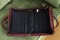 Extra Large Burgundy Imitation Skin Effect Bible Cover, XL