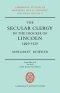 Secular Clergy Diocese Lincoln