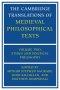 The Cambridge Translations of Medieval Philosophical Texts: Volume 2, Ethics and Political Philosophy Ethics and Political Philosophy