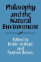 Philosophy and the Natural Environment