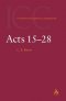 Acts 15-25 : International Critical Commentary