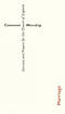 Common Worship: Marriage Booklet