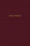 KJV, Pew Bible, Hardcover, Burgundy, Red Letter Edition