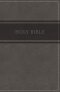 KJV, Deluxe Gift Bible, Imitation Leather, Gray, Red Letter Edition