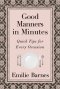 Good Manners In Minutes
