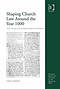 Shaping Church Law Around the Year 1000