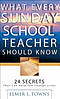 What Every Sunday School Teacher Should Know