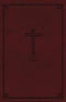 KJV, Reference Bible, Personal Size Giant Print, Imitation Leather, Burgundy, Red Letter Edition